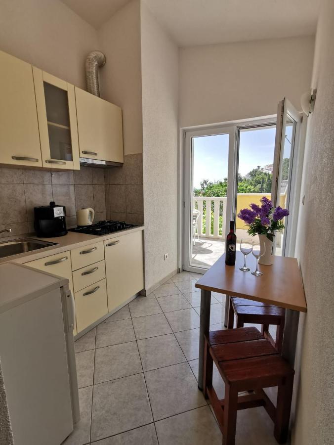 Villa Ruza 30M From The Beach Baška Voda Eksteriør bilde