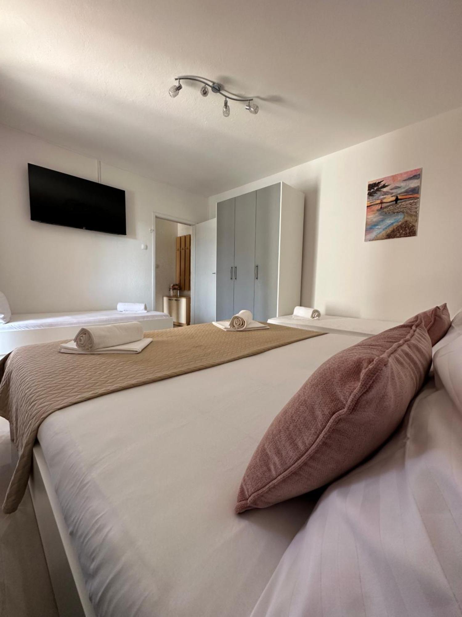 Villa Ruza 30M From The Beach Baška Voda Rom bilde